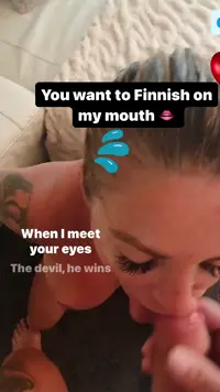 💦💦🔥👅😈You want to Finnish on my mouth 👄 💦💦👅😈😈